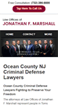 Mobile Screenshot of oceancountycriminallawyers.com